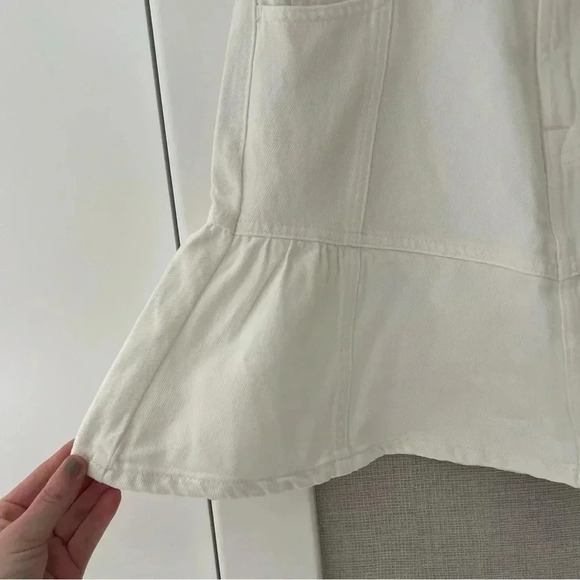 7 For All Mankind Peplum Miniskirt- Size 27; Brand New with Tags - Picture 2 of 13